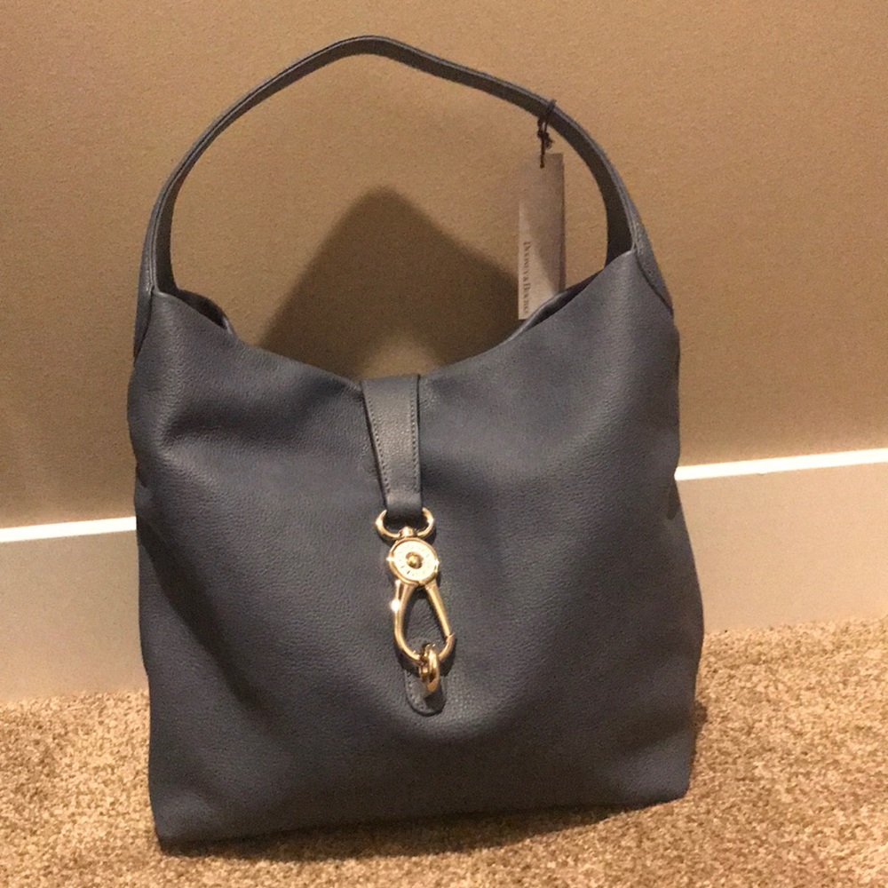 Dooney & Bourke Logo Lock Shoulder Bag NWT
